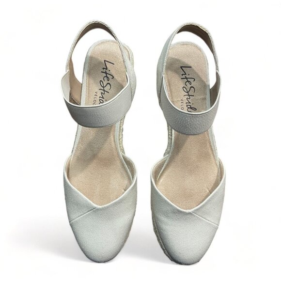 Life Stride Women's Kimmie Medium Espadrille Wedge Sandals, Size 9 M, New - Picture 4 of 9